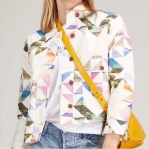 KERRI ROSENTHAL SUNSET QUILTED JACKET- small